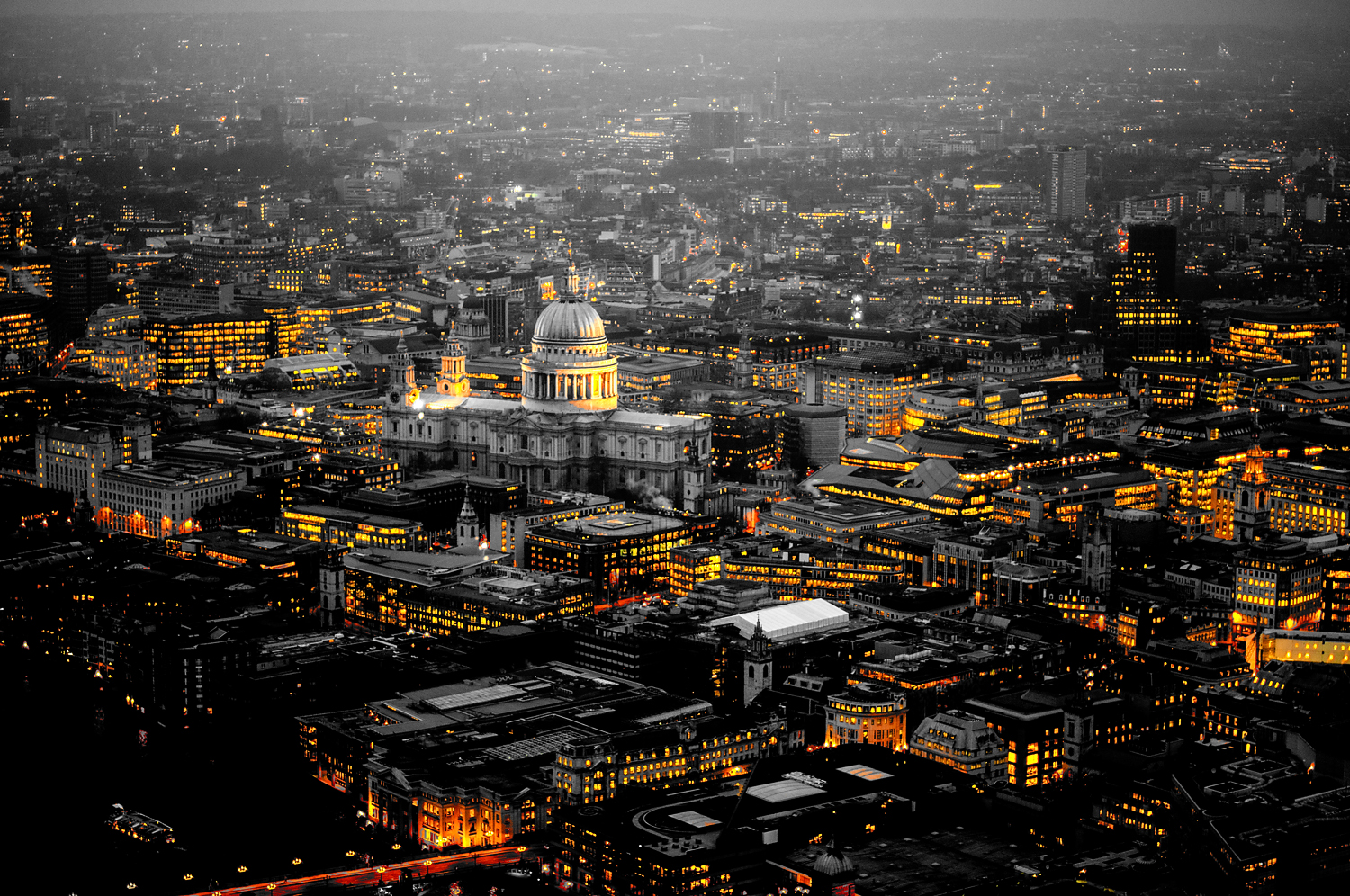 St Paul’s Cathedral from Above