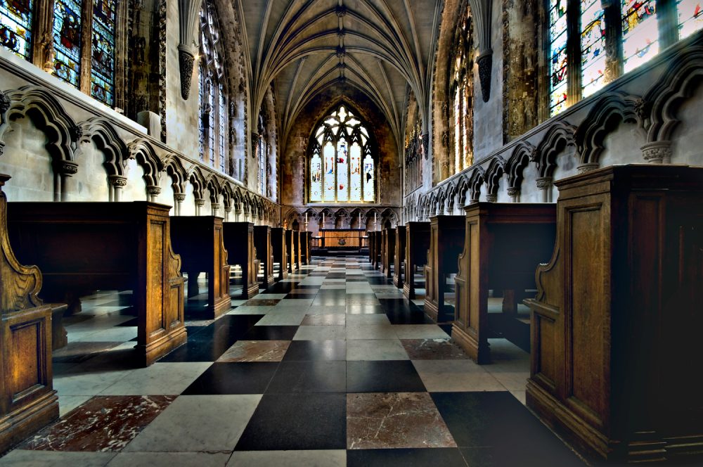 The Ladies Chappel in St Albans Cathedral