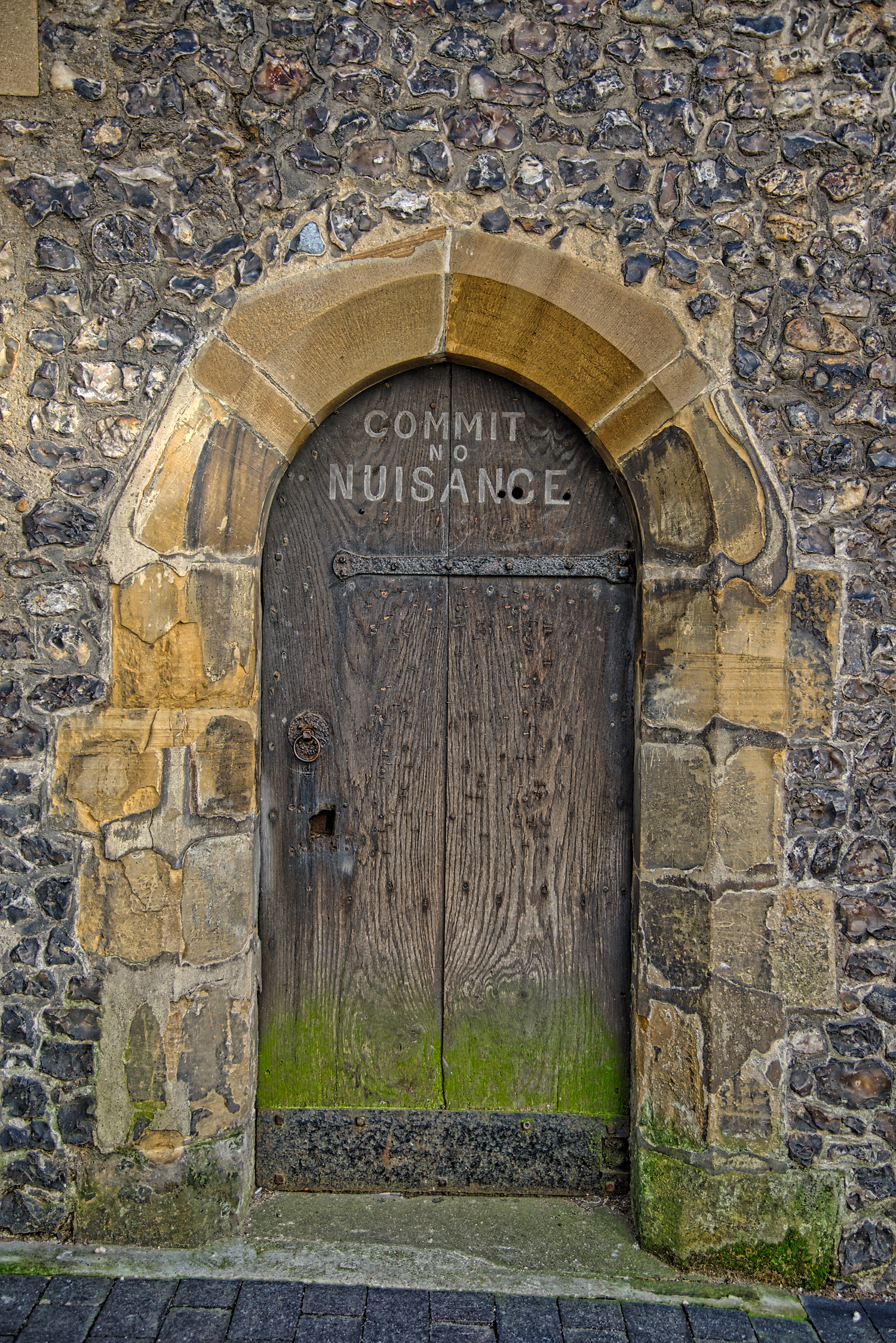 St Albans Commit No Nuisance Door