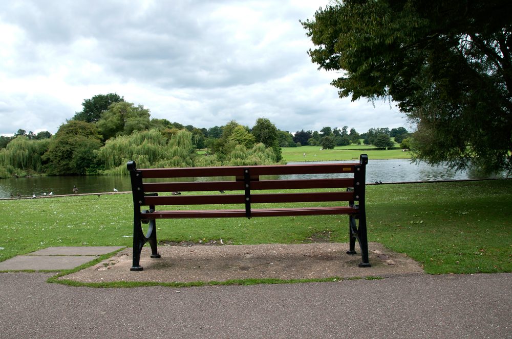 Verulamium Park Bench in St Albans