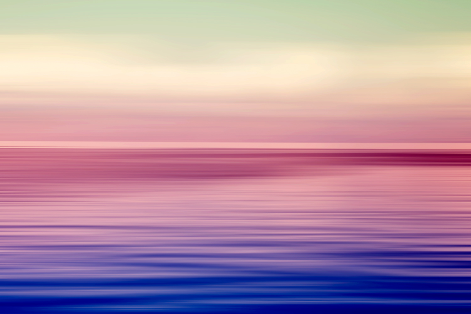 Pink and Blue Seascape