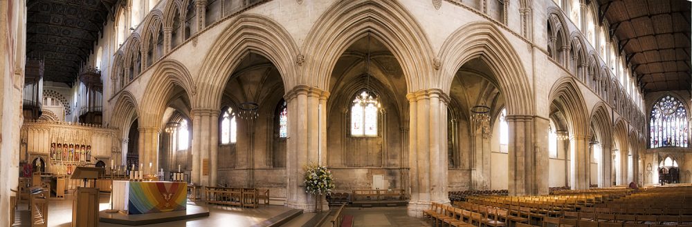 Panoramic of St Albans Cathedral