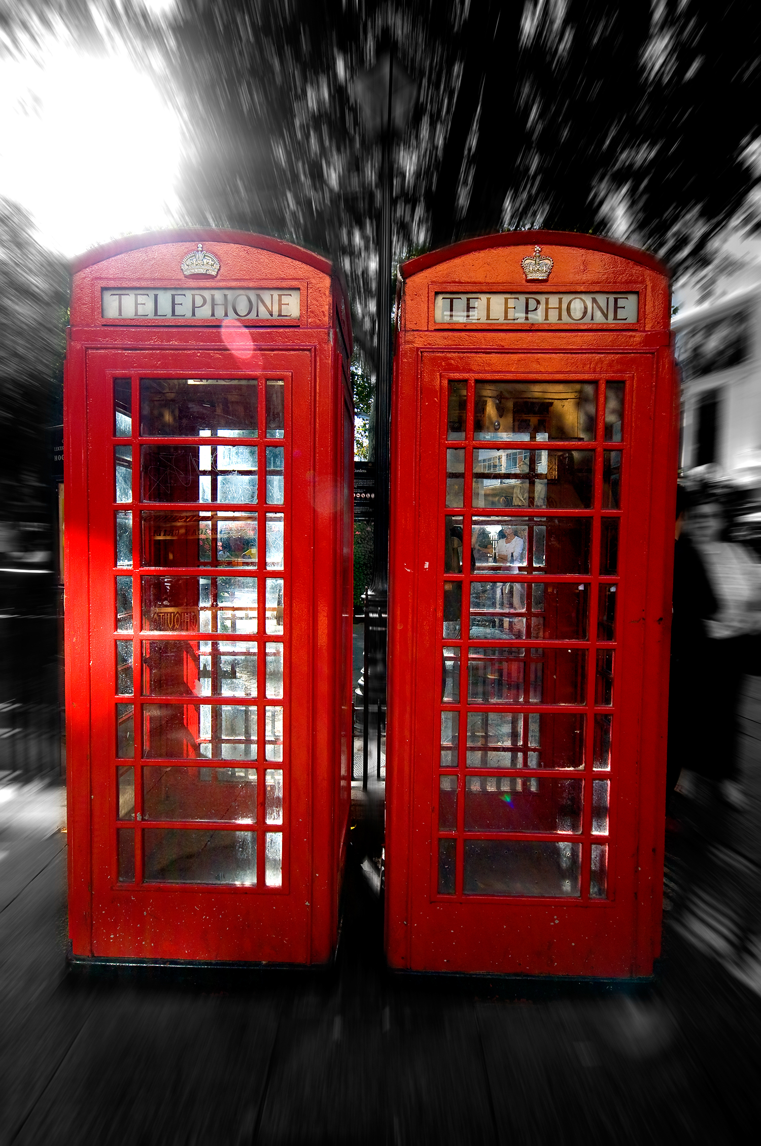 Red London Phone Boxes